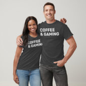 Coffee And Gaming vintage T-shirt (Unisex)