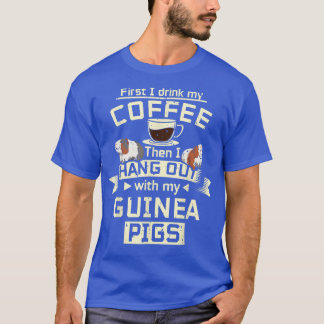 Coffee and Guinea pig  T-shirt