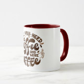 Coffee and More Coffee Mok (Voorkant rechts)