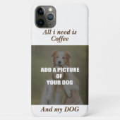 Coffee and my Dog Throw Pillow Case-Mate iPhone Case (Achterkant)