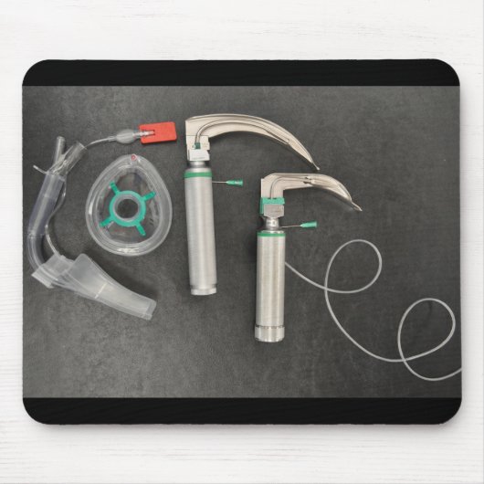 Coffee Anesthesia Mousepad Muismat (Voorkant)