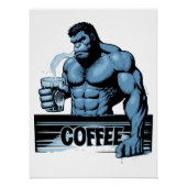 Coffee Ape Poster (Voorkant)