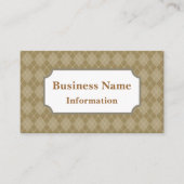 Coffee Argyle Visitekaartje (Voorkant)