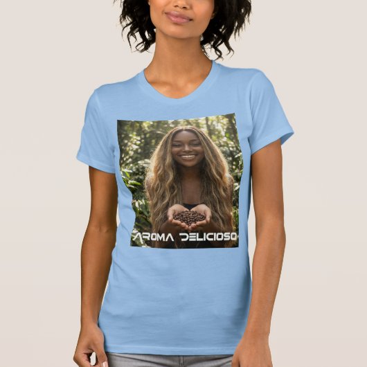 COFFEE - AROMA DELICIOSO T-SHIRT (Voorkant)