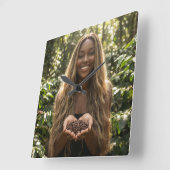 COFFEE - AROMA DELICIOSO VIERKANTE KLOK (Hoek)