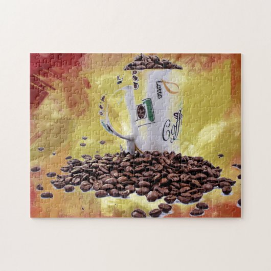 Coffee Aroma Legpuzzel (Horizontaal)