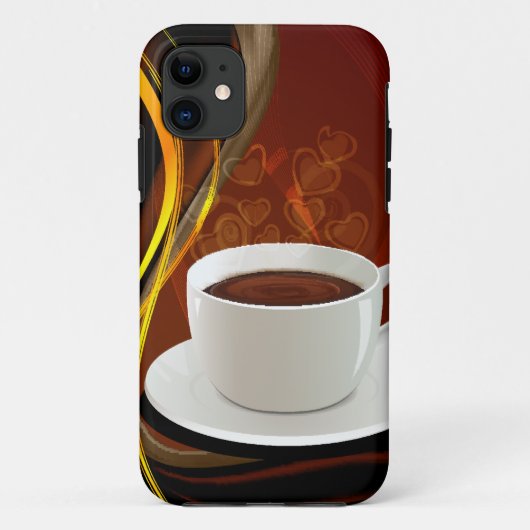 Coffee Art Cafe Case-Mate iPhone Case (Achterkant)