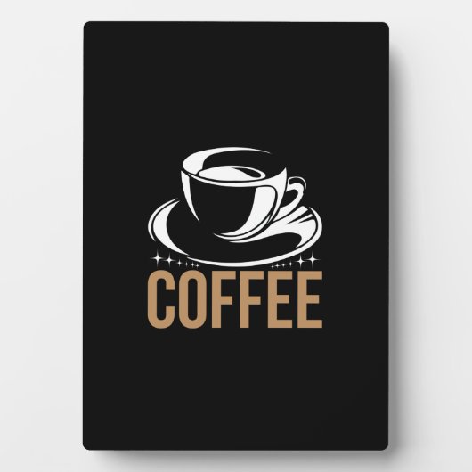 Coffee Art Coffee Fotoplaat (voorkant)