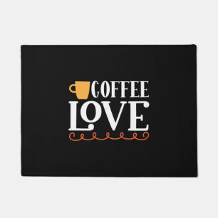 Coffee Art Coffee Love Deurmat