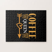 Coffee Art Coffee Queen Legpuzzel (Horizontaal)