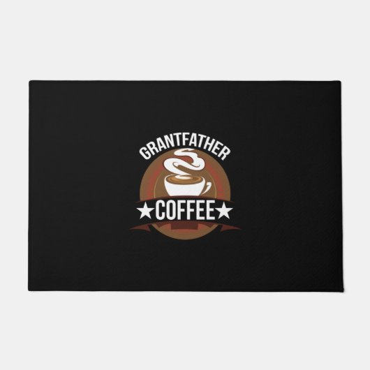 Coffee Art Grantfather Coffee Deurmat (Voorkant)