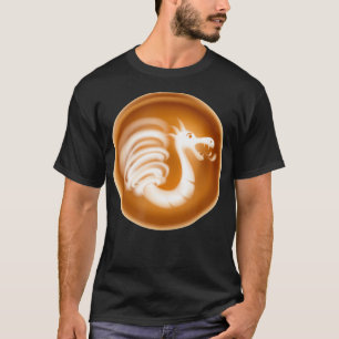 Coffee Art Latte Espresso Barista Drawing Coffee T-shirt