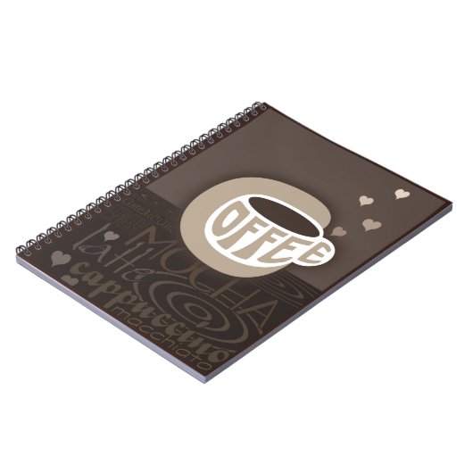 Coffee Art Notitieboek (Linkerzijde)