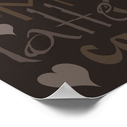 Coffee Art Poster (Hoek)