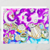 coffee art print (Voorkant / Achterkant)