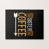 Coffee Art Sister Coffee Legpuzzel (Horizontaal)