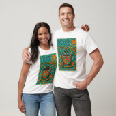 Coffee Art T shirt ontwerp (Unisex)