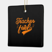 Coffee Art Teacher Fuel Keramisch Ornament (Links)