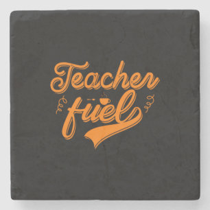 Coffee Art Teacher Fuel Stenen Onderzetter
