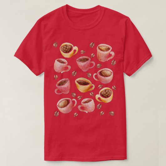 Coffee Artistic Barista T-shirt (Design voorkant)