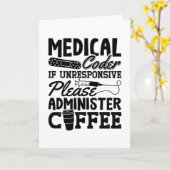 Coffee Assistent ICD-codering Kaart (Gele Bloem)