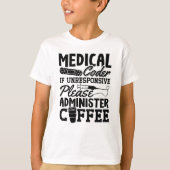 Coffee Assistent ICD-codering T-shirt (Voorkant)