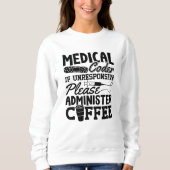 Coffee Assistent ICD-codering Trui (Voorkant)