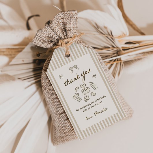 Coffee Baby is Brewing Baby Shower Cadeaulabel