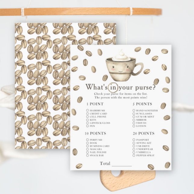 Coffee baby shower - Wat zit er in je portemonnee  (Creator heeft geüpload)