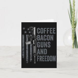 Coffee Bacon Pistolen & amp; Freedom - BBQ Grill P Kaart