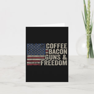 Coffee Bacon Pistolen & amp; Freedom - BBQ Grill P Kaart