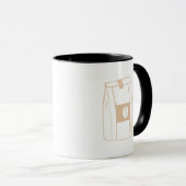 Coffee Bag Graphic Mok (Voorkant rechts)
