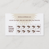 Coffee Bar Rewards-Visitekaartje Klantenkaartje (Achterkant)