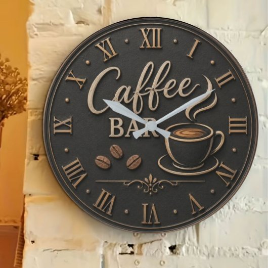 Coffee Bar Rustic Coffee Lover Station Gift Grote Klok