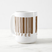 Coffee Barcode Koffiemok (Voorkant links)