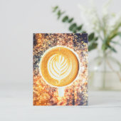 COFFEE BARISTA BRIEFKAART (Staand voorkant)