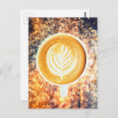 COFFEE BARISTA BRIEFKAART (Voorkant / Achterkant)