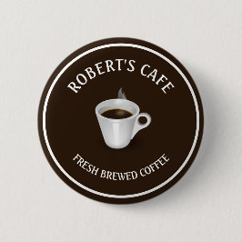 Coffee Barista Cafe Custom Ronde Button 5,7 Cm