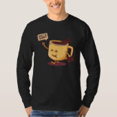Coffee Barista Coffee Drinker T-shirt (Voorkant)