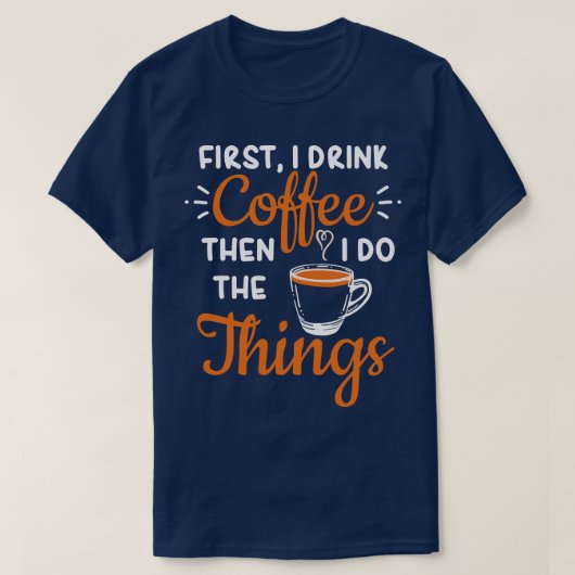Coffee Barista Coffee Lover 4 T-shirt (Design voorkant)