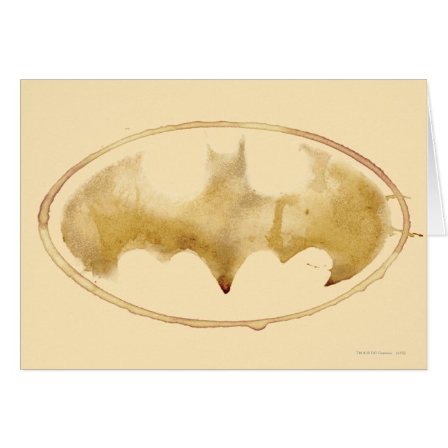 Coffee Bat-symbool (Voorkant Horizontaal)