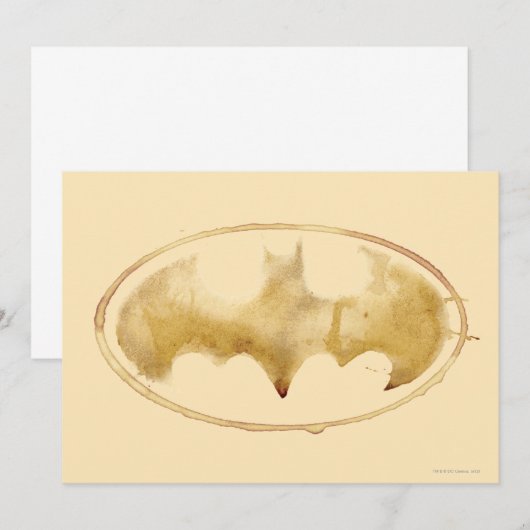 Coffee Bat-symbool (Voorkant / Achterkant)