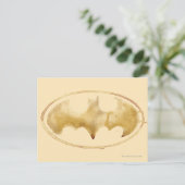 Coffee Bat-symbool Briefkaart (Staand voorkant)