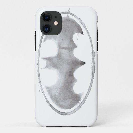 Coffee Bat Symbool - Grijs Case-Mate iPhone Case (Achterkant)