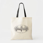 Coffee Bat Symbool - Grijs Tote Bag (Voorkant)