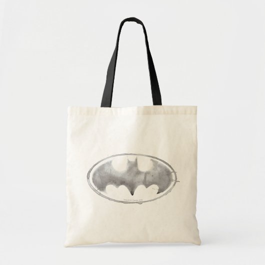 Coffee Bat Symbool - Grijs Tote Bag (Voorkant)