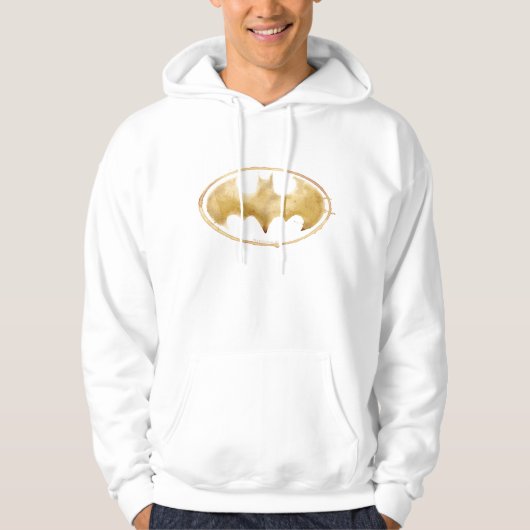 Coffee Bat-symbool Hoodie (Voorkant)