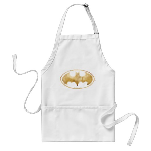 Coffee Bat-symbool Standaard Schort (Voorkant)