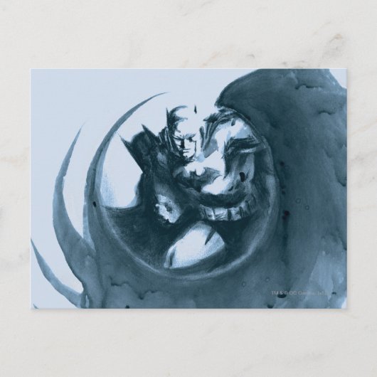 Coffee Batman Briefkaart (Voorkant)