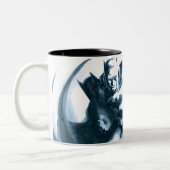 Coffee Batman Tweekleurige Koffiemok (Links)
